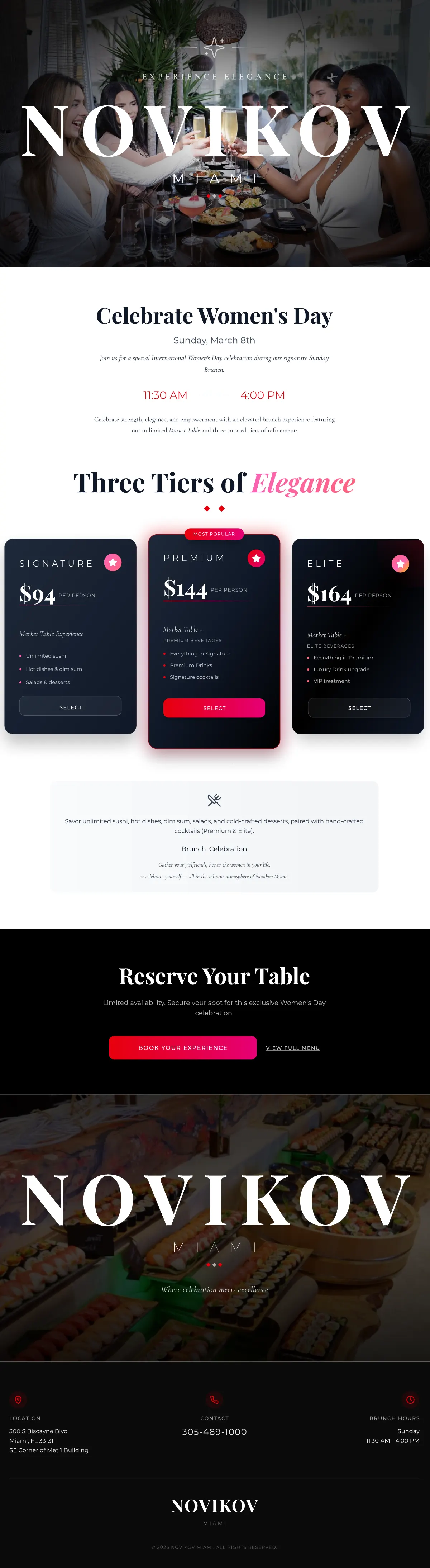 Novikov — full page design